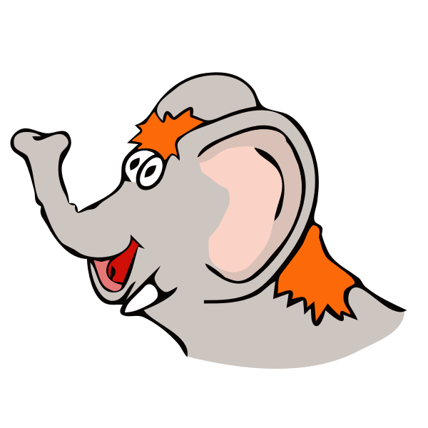 drawn elefant