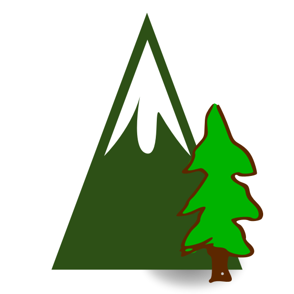 Free 102 Mountain Tree Svg SVG PNG EPS DXF File