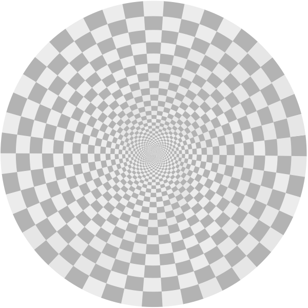 Checkered grey color