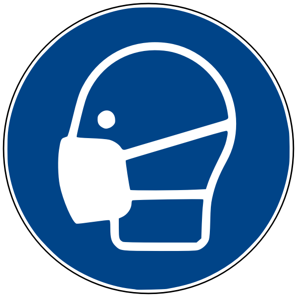 Face mask vector symbol | Free SVG