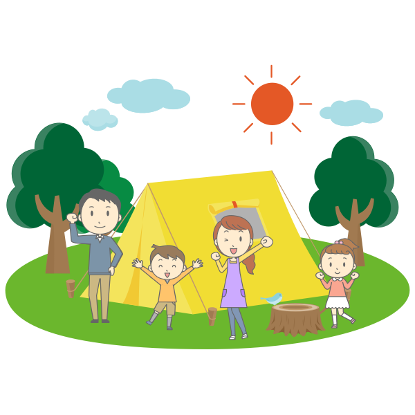 Family Camping | Free SVG