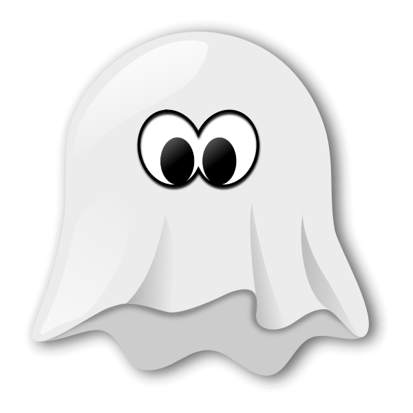 Ghost cartoon clip art