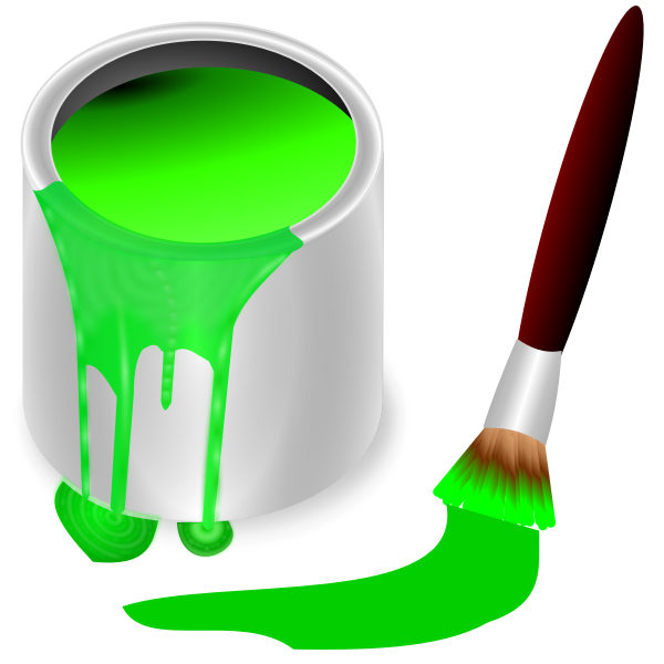 color bucket green