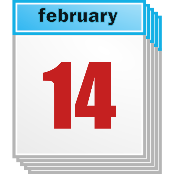 Calendar day 14th February