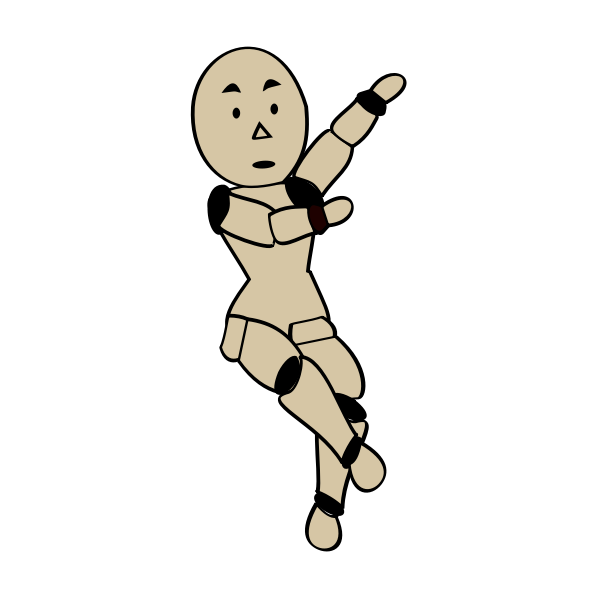 Dancing figure