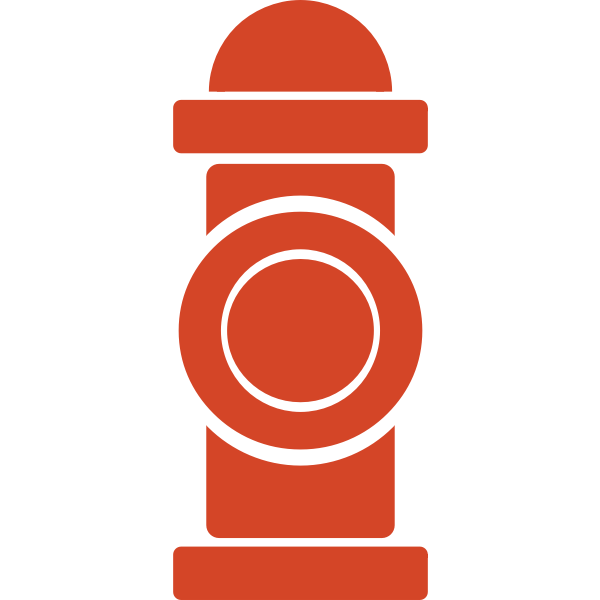 Fire Hydrant And Axe Svg