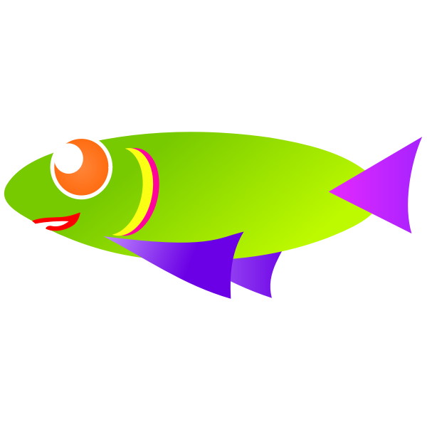 Caribbean fish vector image | Free SVG