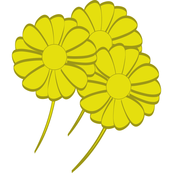 Download Yellow Flowers Free Svg
