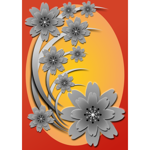 Floral card | Free SVG