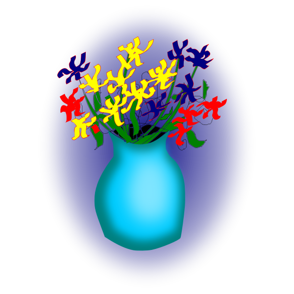 Download Vase with flowers | Free SVG