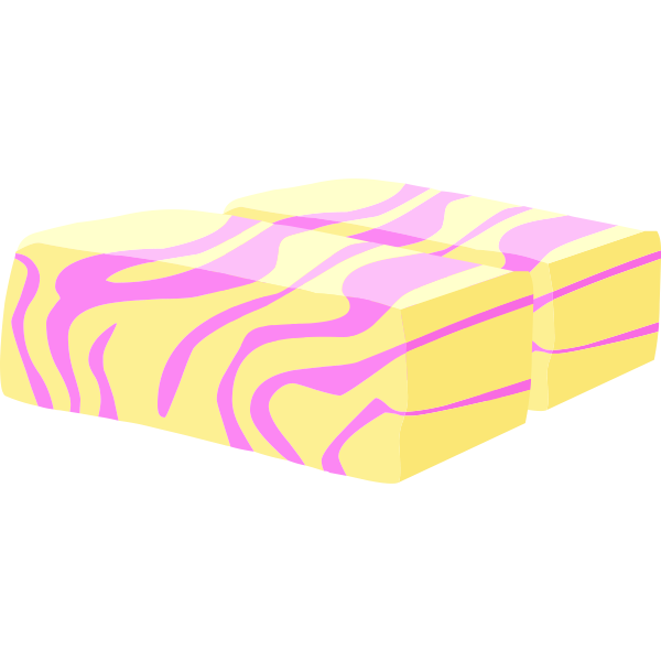 Colorful butter