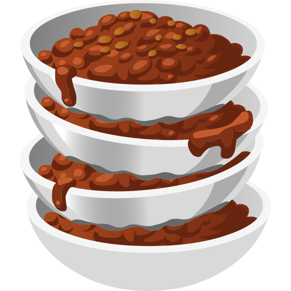 Chili bowls | Free SVG