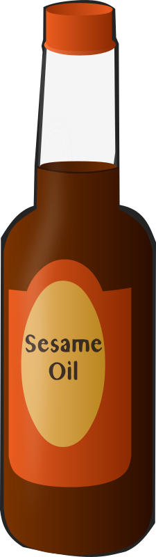 Bottle of Sesame Oil