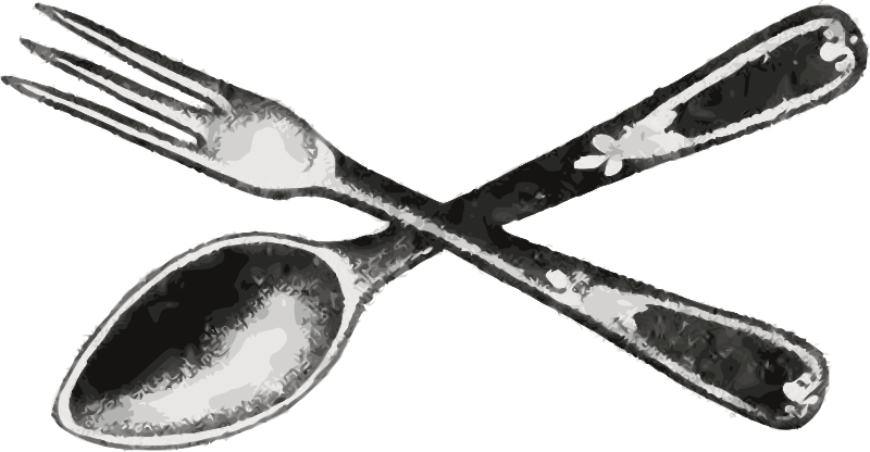 Crossed Fork and Spoon