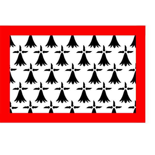 Vector Flag Of Brittany Free Svg
