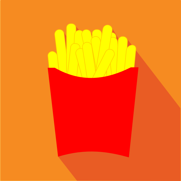French fries symbol