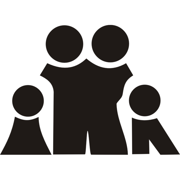 Family icon vector