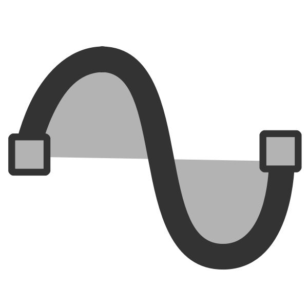 Closed cubic bezier curve