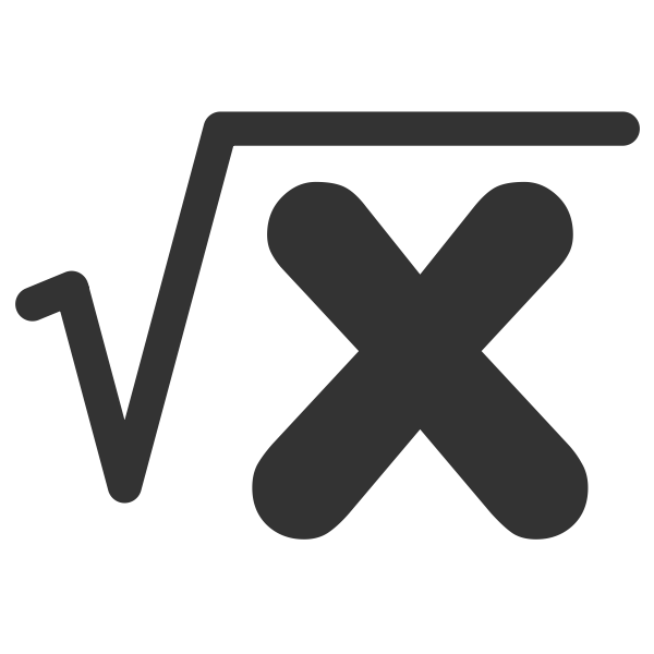 math sqrt icon