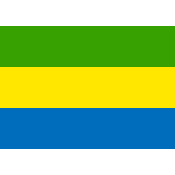 Flag of Gabon | Free SVG