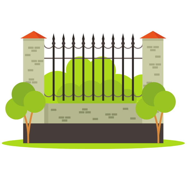 Gate fence