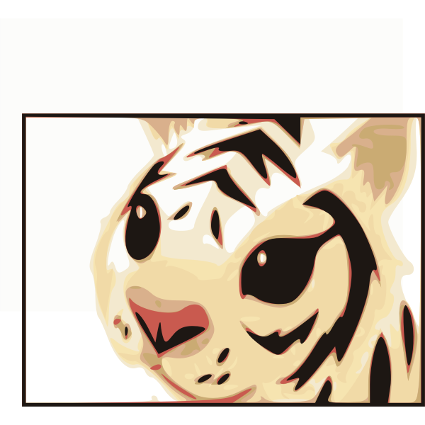Download Baby tiger | Free SVG