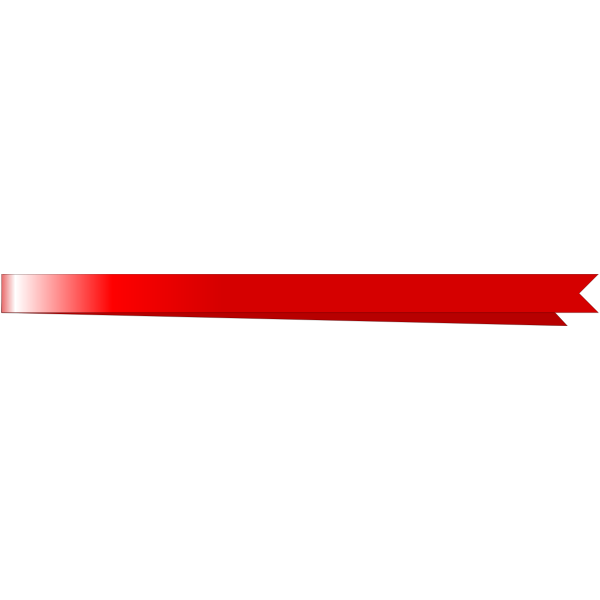 red book-mark ribbon