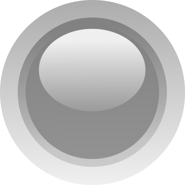 Grey led round vector drawing