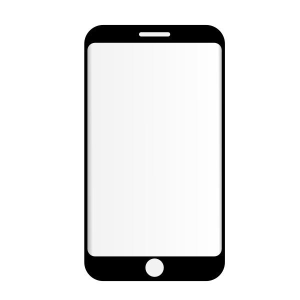 Download Mobile phone silhouette | Free SVG