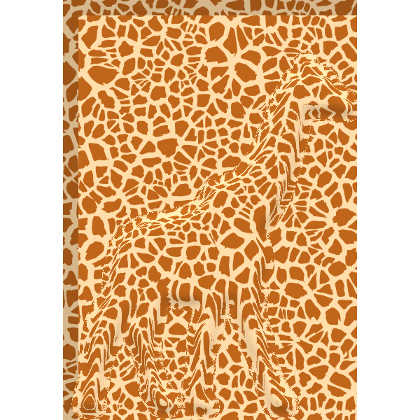 Download Giraffe print vector image | Free SVG