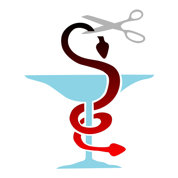 Medical Caduceus vector image