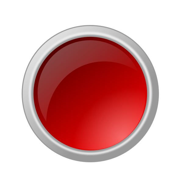 Dark red button in gray frame