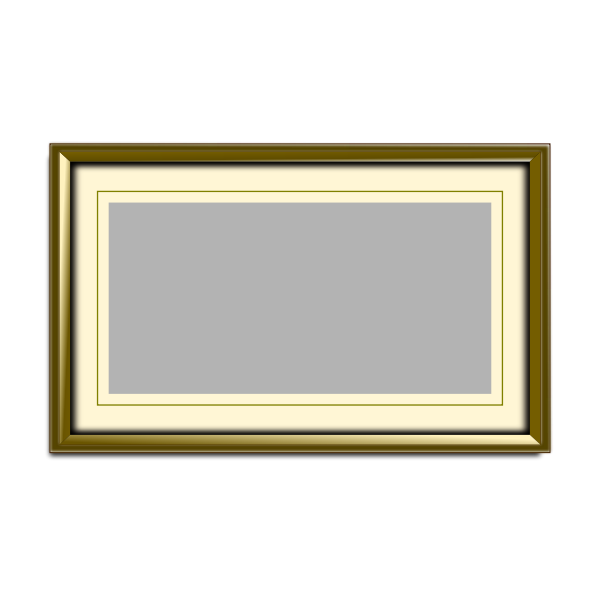 gold frame 2 to 1