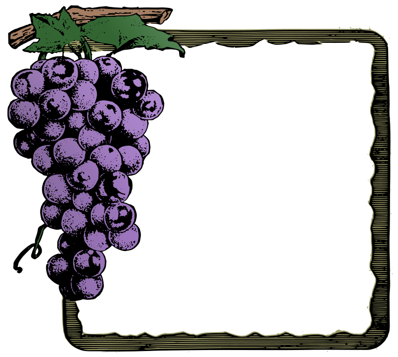 Grapes square frame-1644602257