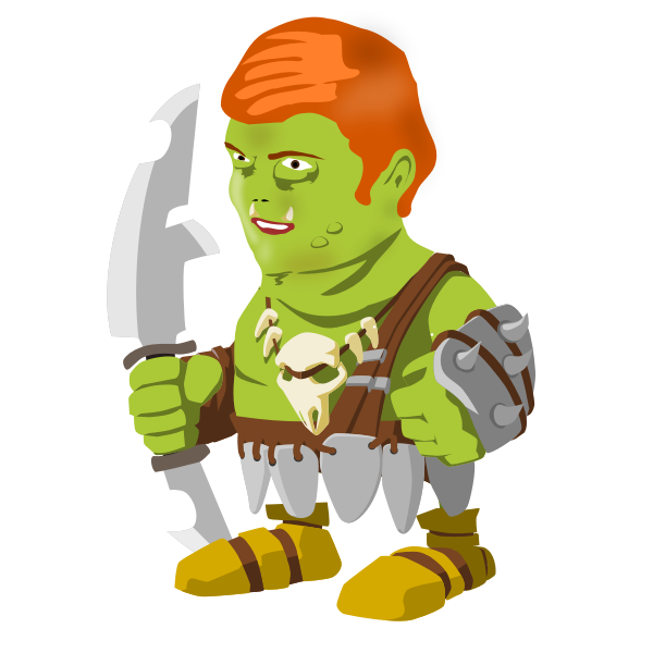 Animated goblin