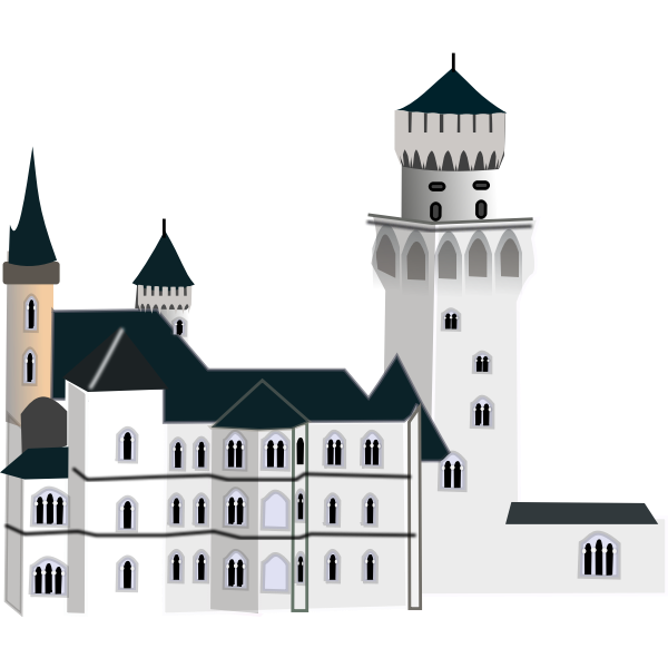 Neuschwanstein Castle Free Svg