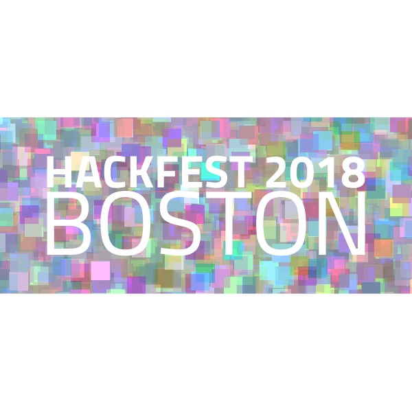 Hackfest 2018 Boston blue logo