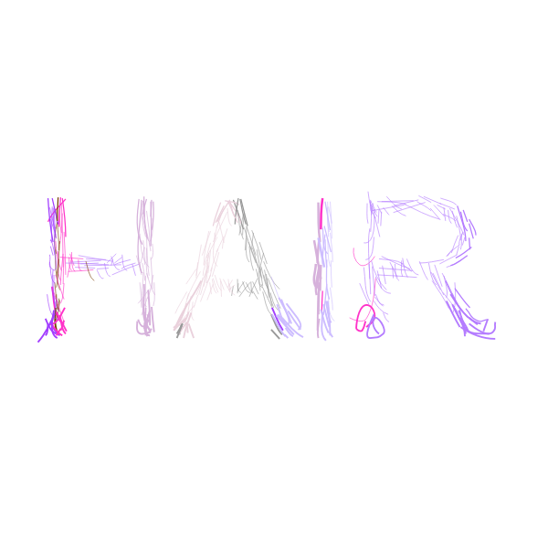 Hair typography-1632069995
