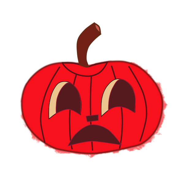 Halloween pumpkin 2 vector image