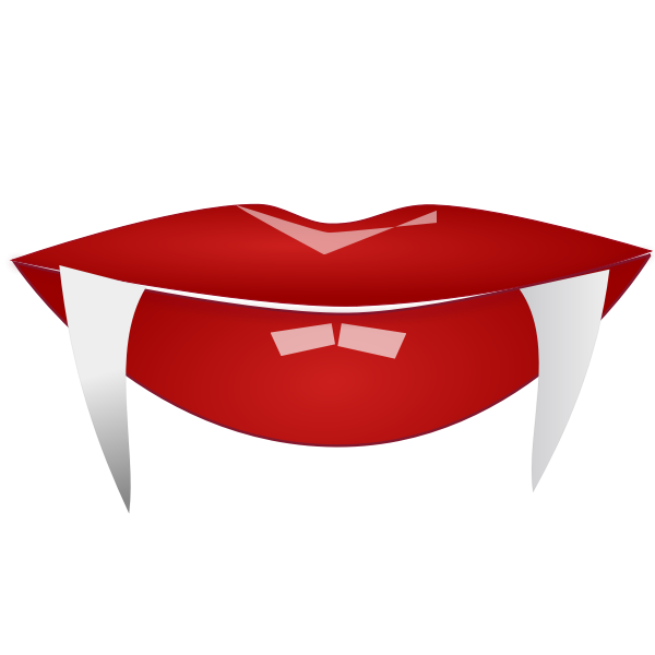 Download Halloween lips vector image | Free SVG