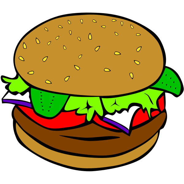 Burger vector image