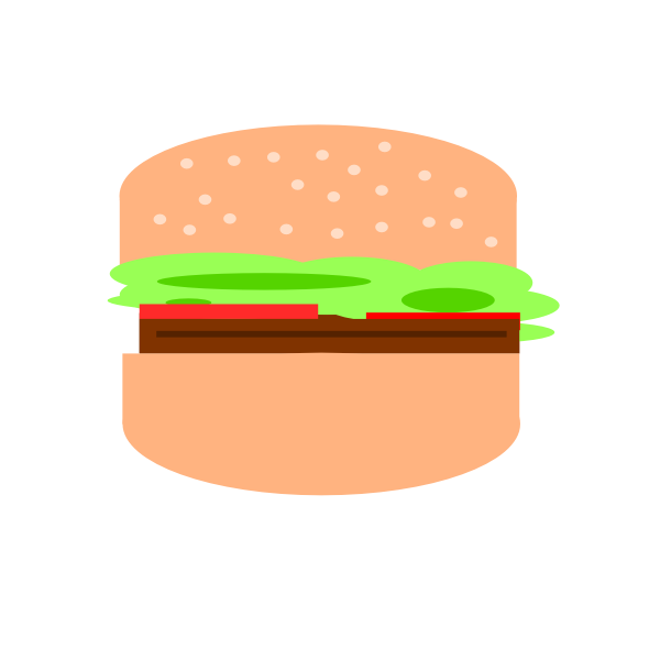 Simple hamburger