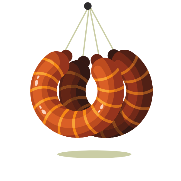 Dried sausages