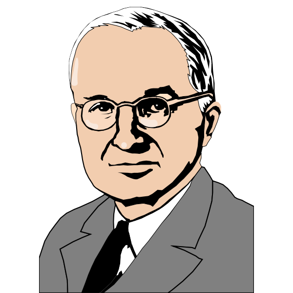Harry S Truman | Free SVG