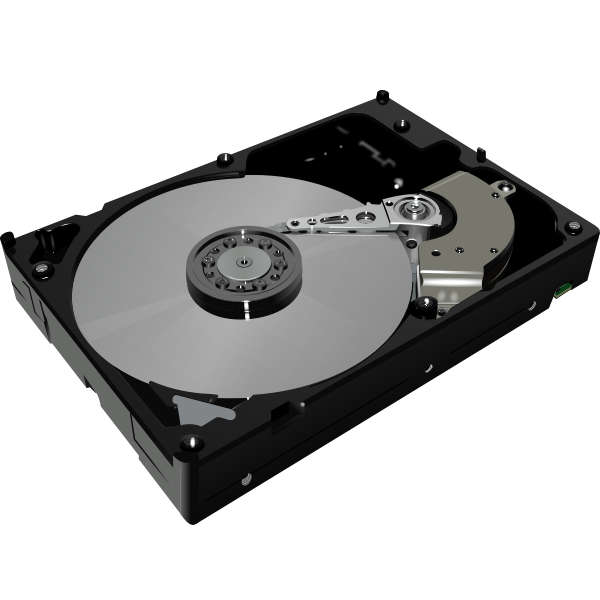 Hard Disk Drive Free SVG