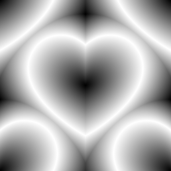 Heart pattern 1
