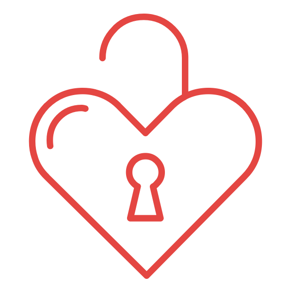 Download Heart lock icon | Free SVG