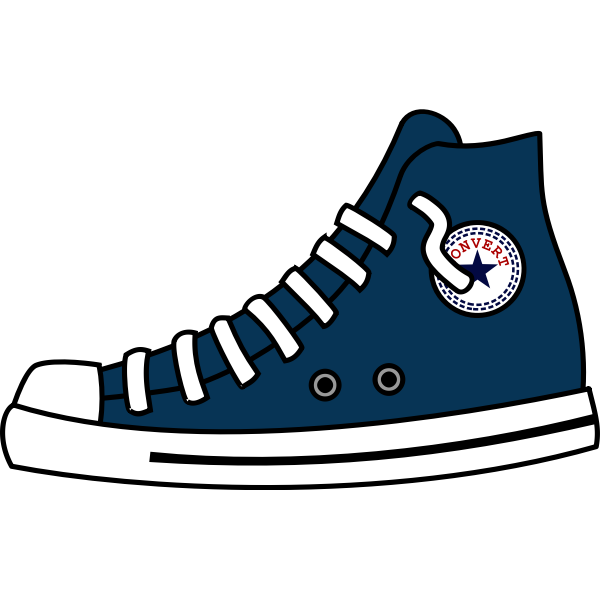 High top shoes | Free SVG