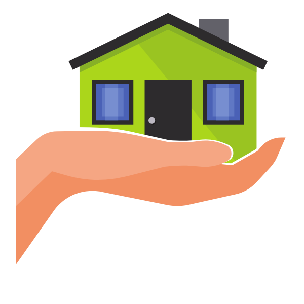 Home in hand