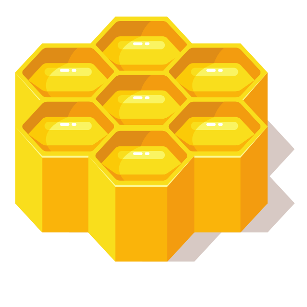 Honeycomb 3D icon